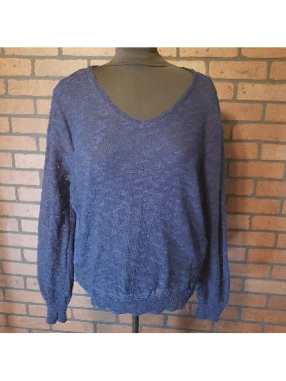 Mine Too Lightweight Sweater with Lace side accent